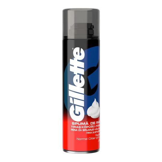 GILLETTE REGULAR SHAVING FOAM 200 ML