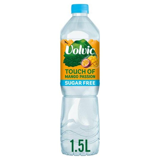 VOLVIC TOUCH OF FRUIT MANGO AND PASSIONFRUIT 1.5 LTR