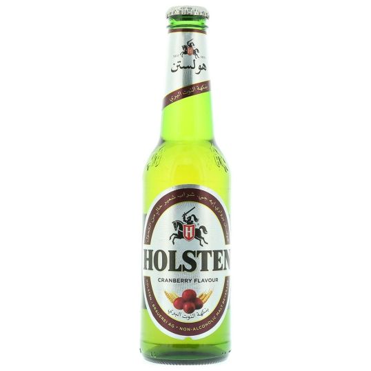 HOLSTEN NON ALCOHOLIC CRANBERRY MALT BEER BOTTLE 330 ML