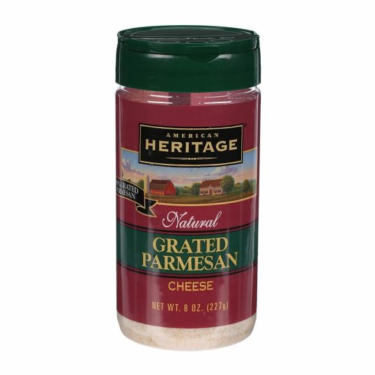 AMERICAN HERITAGE GRATED PARMESAN CHEESE 226 GMS