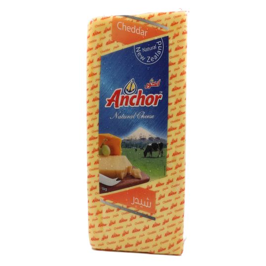 ANCHOR CHEDDAR CHEESE PER KG