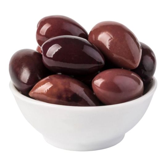 KALAMATA OLIVES PITTED EXTRA JUMBO 161-180 PER KG