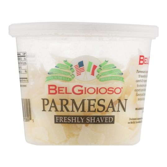 BELGIOSO PARMESAN SHAVED CUP 5 OZ