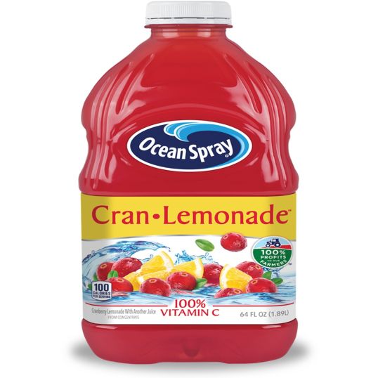 OCEAN SPRAY CRANBERRY LEMONADE JUICE DRINK 64 OZ