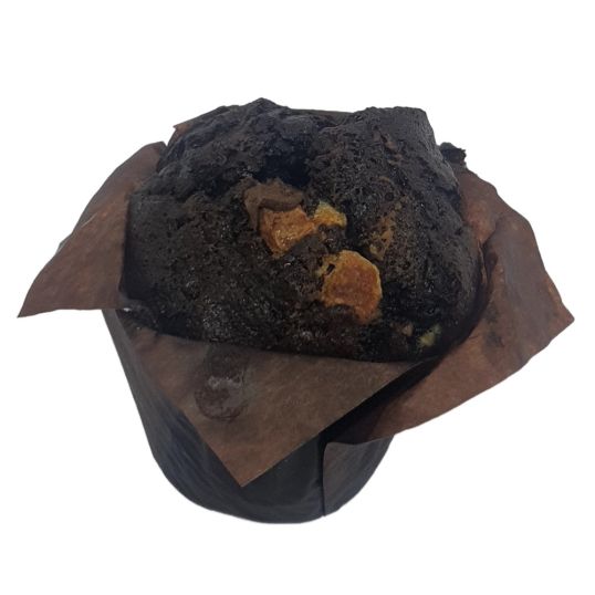 PRISTINE PREMIUM BELGIAN CHOCO PRE BAKED MUFFIN WRAPPED PER PCS