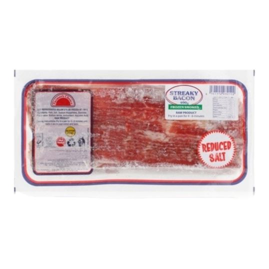 FARMER`S CHOICE CLASSIC SMOKED STREAKY BACON (W/S) 400 GMS (CONTAINS PORK)