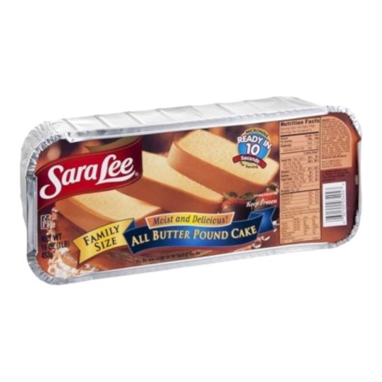 SARALEE FAMILY POUND CAKE 16 OZ