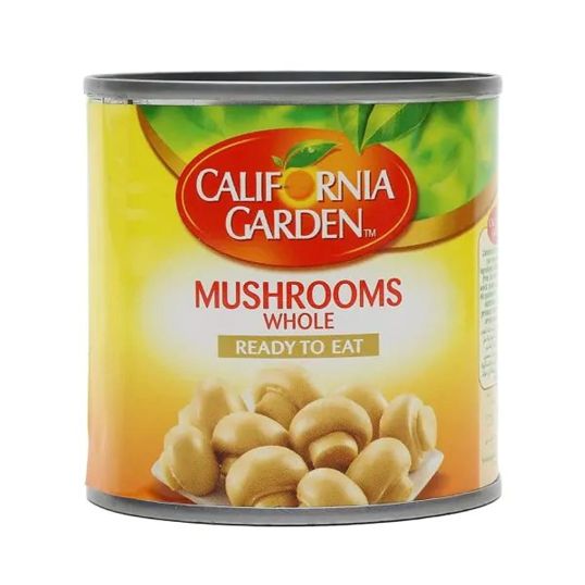 CALIFORNIA GARDEN MUSHROOMS WHOLE IN CAN 184 GMS