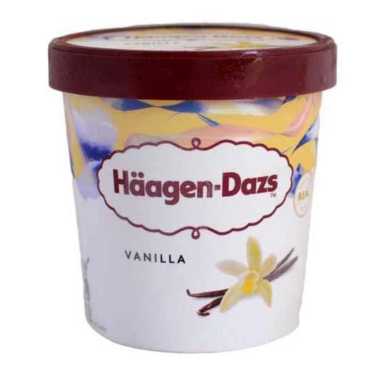 HAGEN-DAZS VANILLA ICE CREAM 460 ML