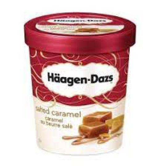 HAAGEN-DAZS SALTED CARAMEL ICE CREAM 460 ML