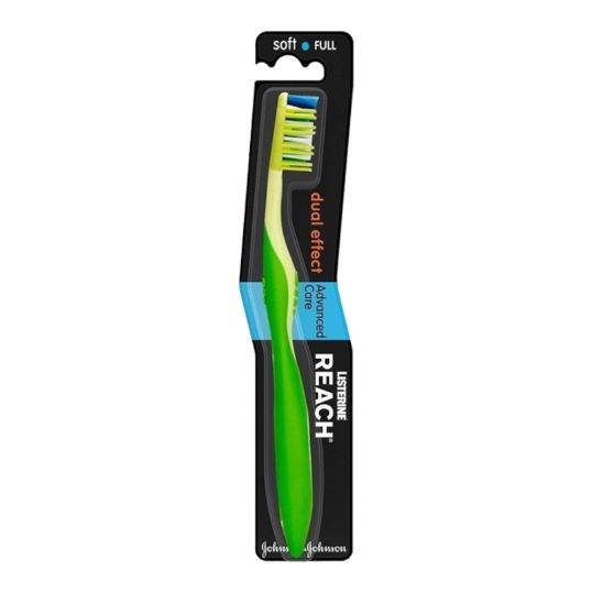 JOHNSON REACH TOOTH BRUSH DUAL EFFECT MED