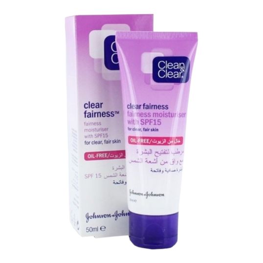 CLEAN & CLEAR FAIRNESS MOISTURES 50 ML