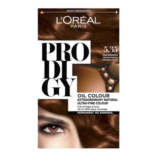 LOREAL PRODIGY 5.35 MAHOGANY GOLDEN BROWN