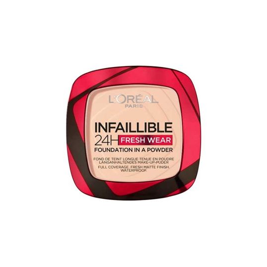 LOREAL POWDER MAKEUP INFAILLIBLE FRESH WEAR 180 ROSE SAND