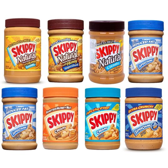 SKIPPY PEANUT BUTTER HONEY NUT SMOOTH