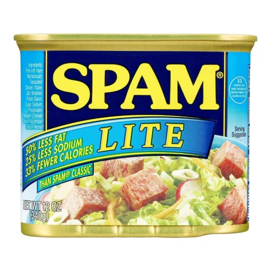 HORMEL SPAM LITE 12 OZ (CONTAINS PORK)