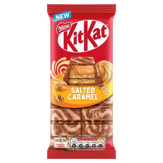 KITKAT SALTED CARAMEL SHARING BLOCK 99 GMS