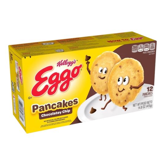 KELLOGG`S EGGO PANCAKES CHOCOLATE CHIP 14.8 OZ