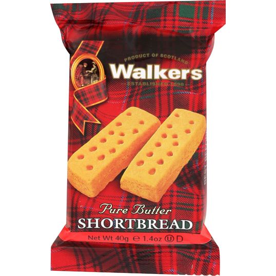 WALKERS SHORTBREAD FINGERS 2 PACK IN DISPLAY