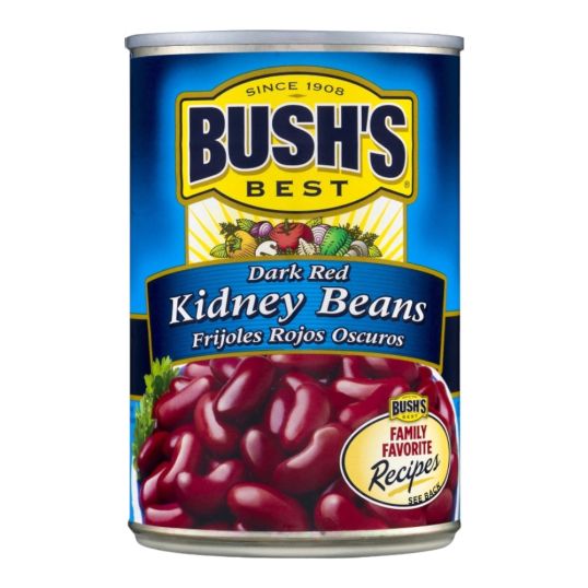 BUSH BEANS KIDNEY DARK RED 16 OZ