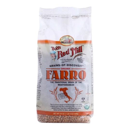 BOBS ORGANIC FARRO 24 OZ