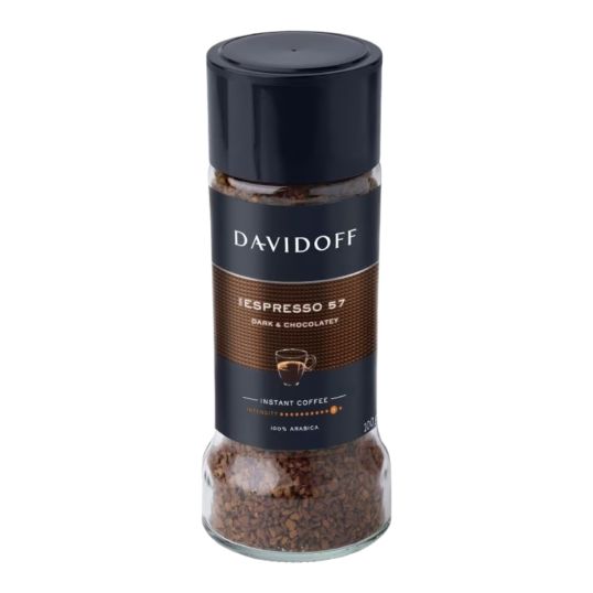 DAVIDOFF CAFE 57 ESPRESSO DARK ROAST COFFEE 100 GMS