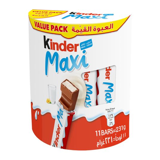 KINDER MAXI 10+1 FREE