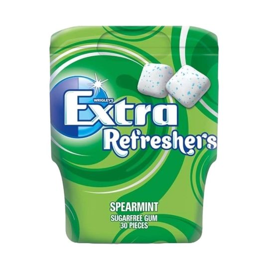 WRIGLEY'S EXTRA REFRESHER SPEARMINT BTL SUGAR FREE 30'S