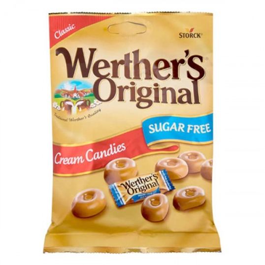 STORCK WERTHER'S ORIGINAL CLASSIC CREAM SUGAR FREE 70 GMS