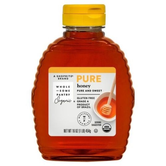 WHOLE SOME ORGANIC HONEY 16 OZ