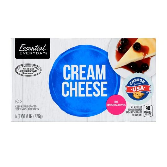 ESSENTIAL CREAM CHEESE BAR 8 OZ