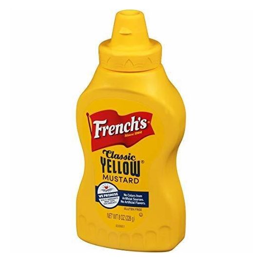 FRENCHS CLASSIC YELLOW MUSTARD SQUEEZY 8 OZ