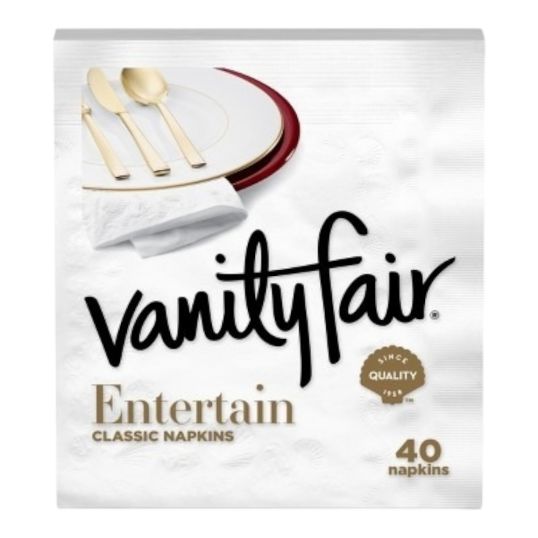 VANITY FAIR NAPKIN IMPRESSIONS 40 CT