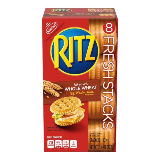 NABISCO RITZ FRESH STACK WHOLE WHEAT 11.60 OZ