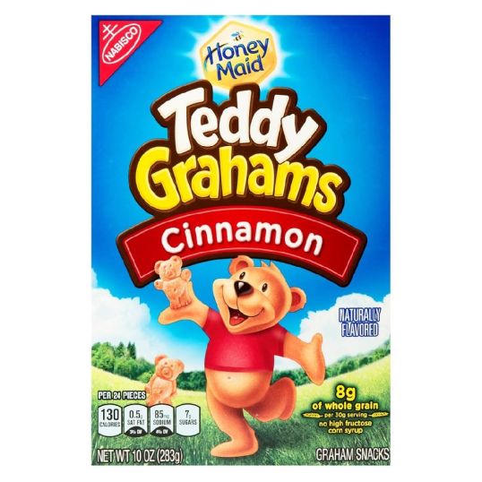 NABISCO TEDDY GRAHAMS CINNAMON 10 OZ