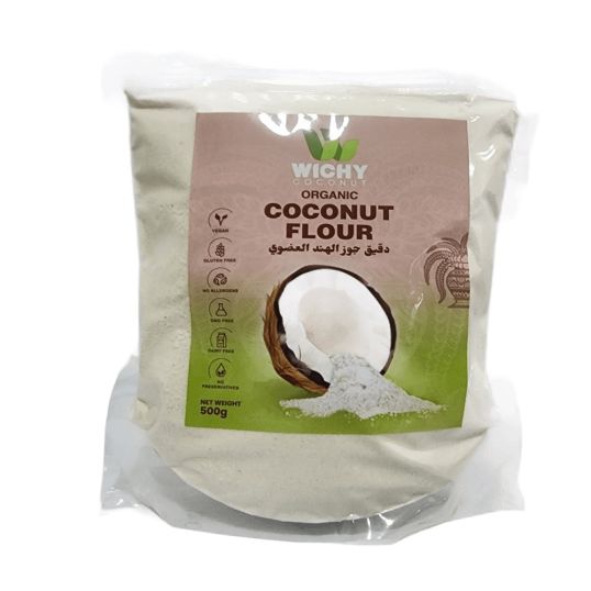 WICHY ORGANIC COCONUT FLOUR 500 GMS