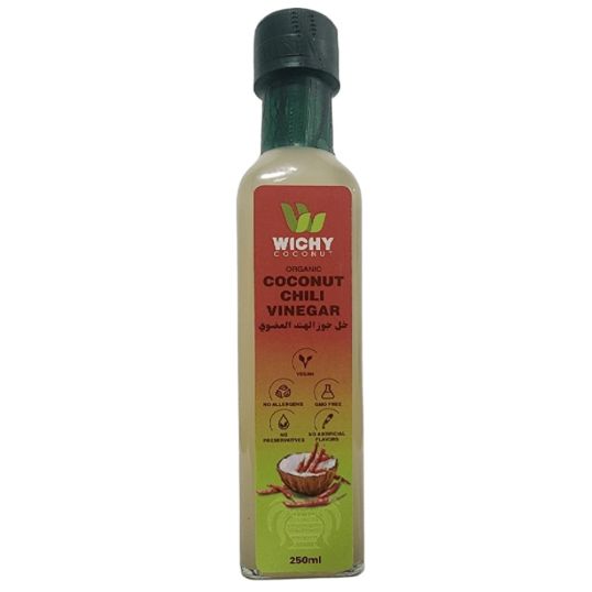 WICHY ORGANIC COCONUT CHILLI VINEGAR 250 ML