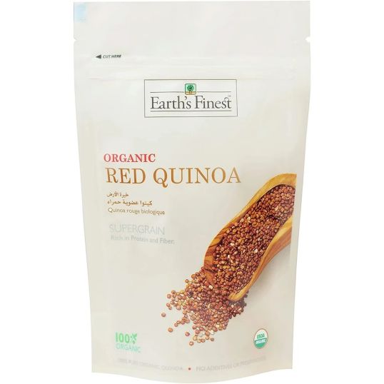 EARTHS FINEST ORGANIC RED QUINOA 340 GMS