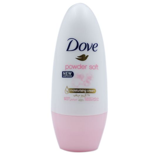 DOVE POWDER SOFT DEO ROLL ON 50 ML