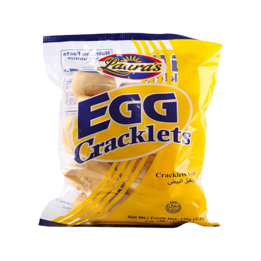 LAURAS EGG CRACKLET 250 GMS