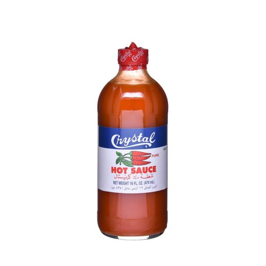 CRYSTAL HOT SAUCE 16 OZ