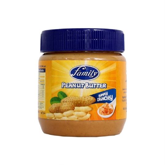 FAMILY CRUNCHY PEANUT BUTTER 340GM