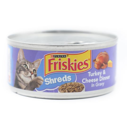 PURINA FRISKIES SHREDDEDS TURKEY CHEESE 5.5 OZ