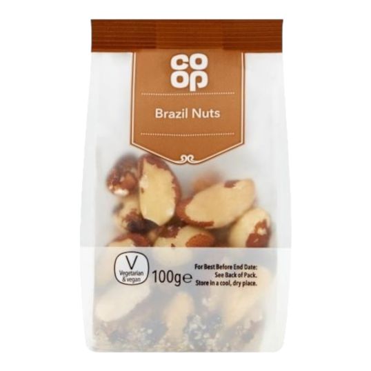 COOP BRAZIL NUTS 100 GMS