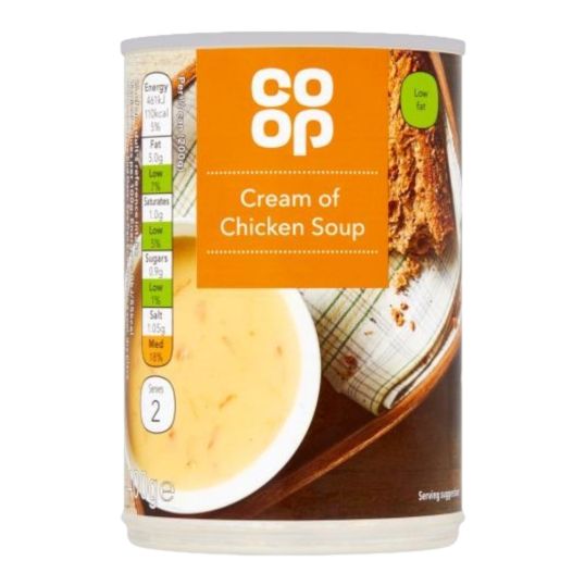 COOP CREAM OF CHICKEN SOUP 400 GMS