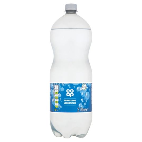 COOP SPARKLING LEMONADE 2 LTR