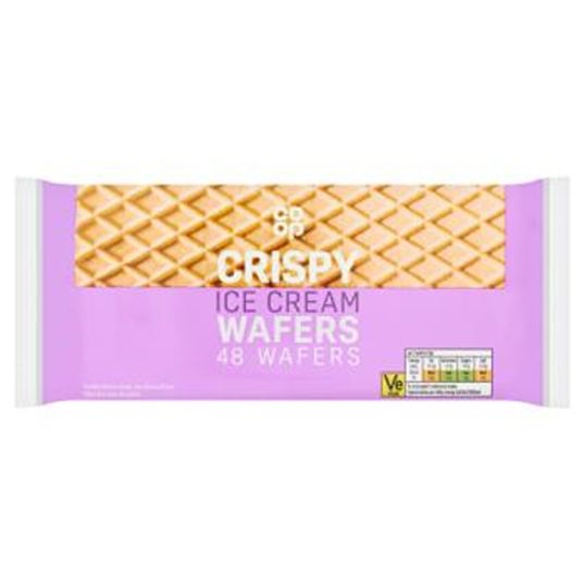 COOP ICE CREAM WAFERS 48'S