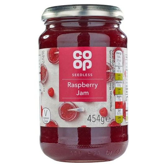 COOP STRAWBERRY JAM 454 GMS