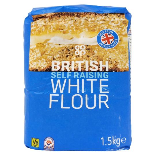 COOP SELF RAISING WHITE FLOUR 1.5 KG