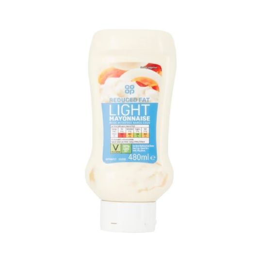 COOP REDUCED FAT MAYONNAISE 480 ML